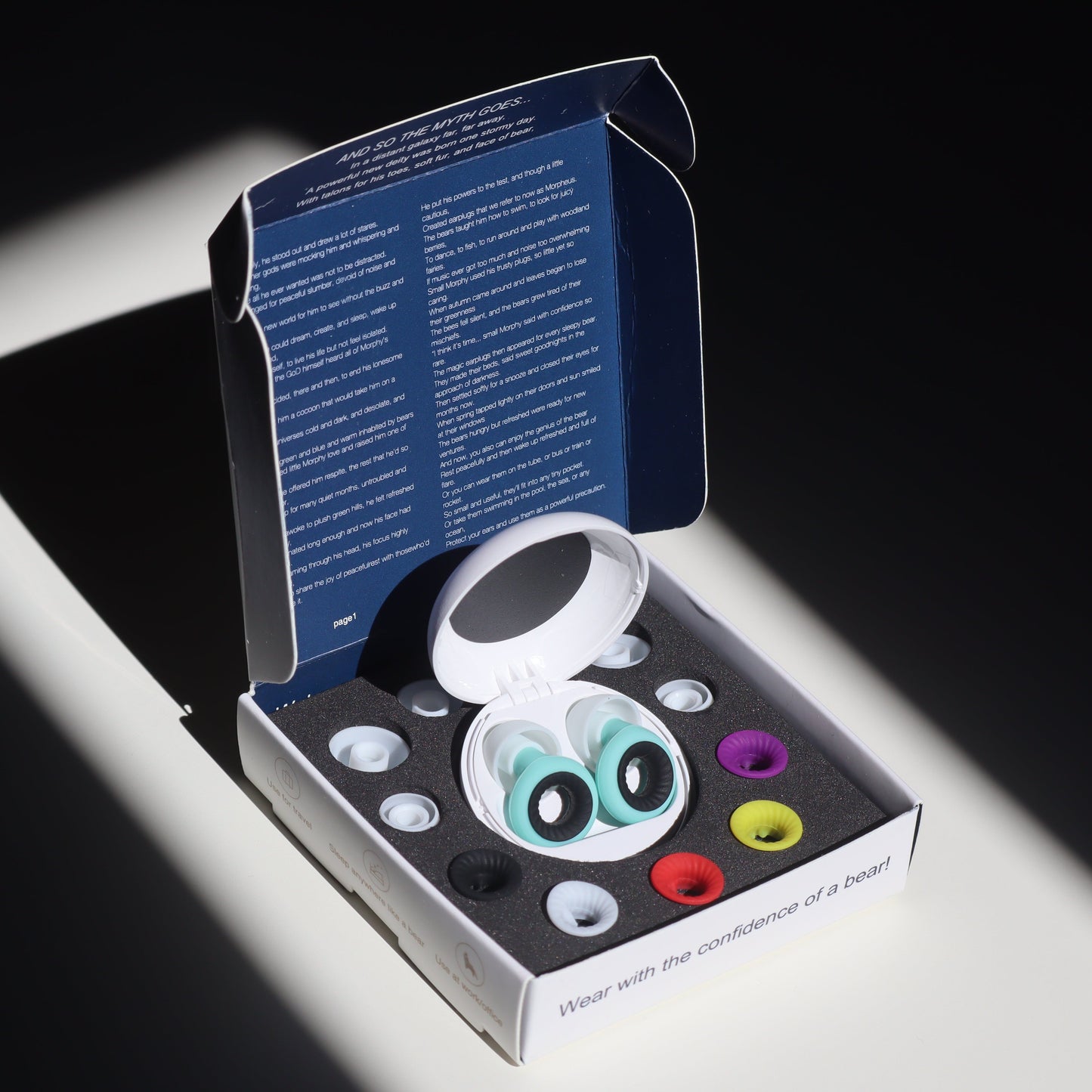MORPHEUS Earplugs. Best meditation and noise-cancelling earplugs.
